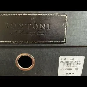 NWT Bontoni Bontoni NWB Sportivo Leather Sneakers Size 6 in White w  main image 3